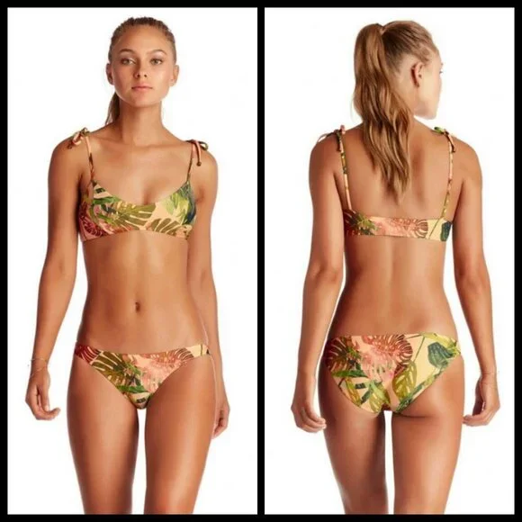 ๐VITAMIN A๐ Bikini Zuma Bralette (12 XL) & Hipster Bottom (10 Large) NWT - Picture 4 of 16